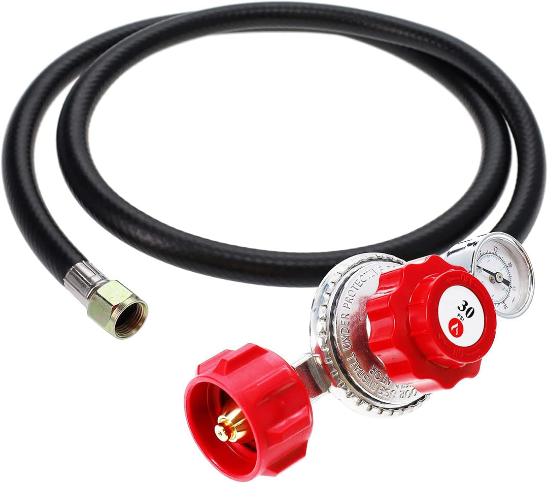 0-30 HIGH PRESSURE REGULATOR W/GAUGE