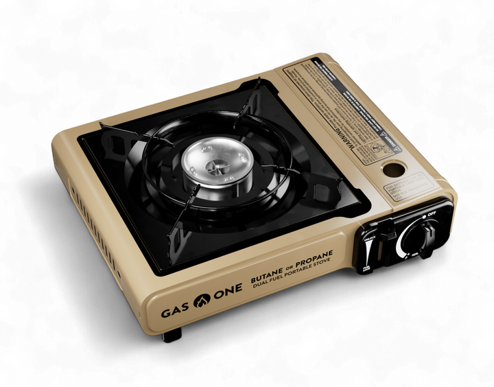 8,000 BTU PORTABLE DUAL FUEL CAMP STOVE