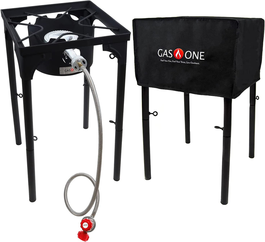 PROPANE BURNER AND COVER BUNDLE