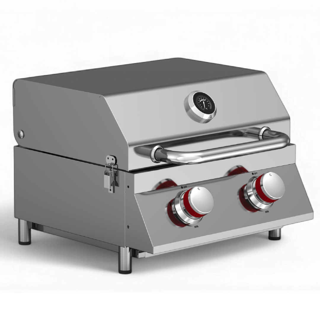 STAINLESS STEEL TABLETOP GRILL