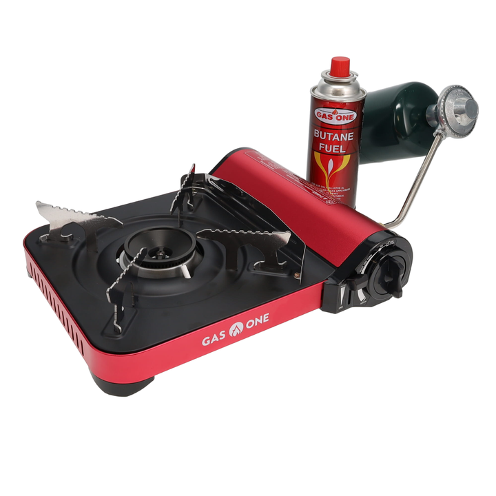 12,000 BTU PORTABLE DUAL FUEL CAMP STOVE