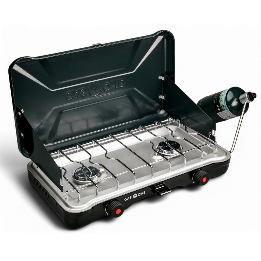 22,000 BTU PORTABLE PROPANE CAMP STOVE