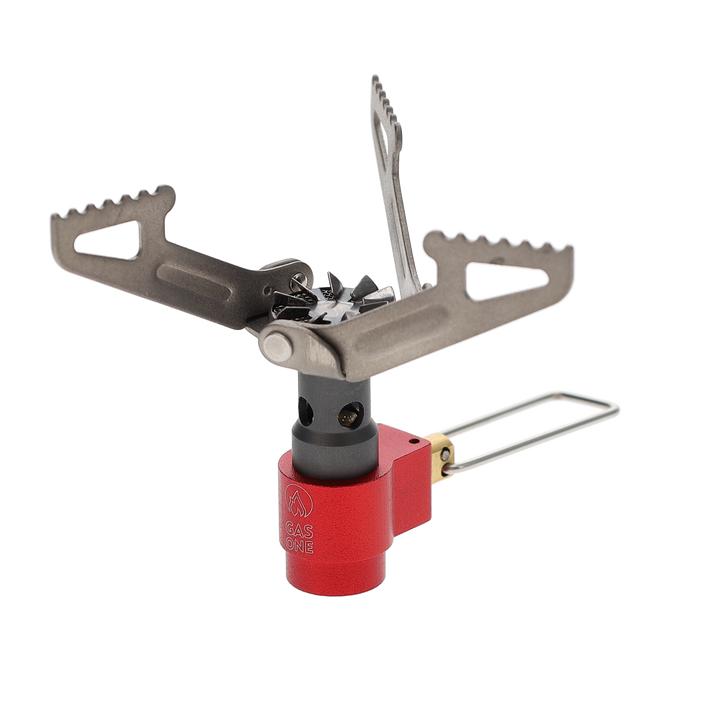 TITANIUM ISOBUTANE BACKPACKING STOVE