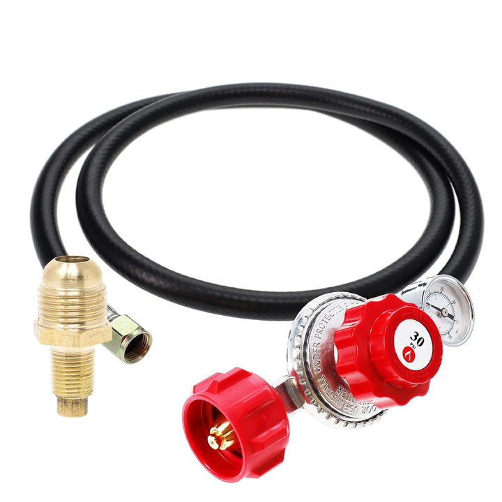 0-30 HIGH PRESSURE REGULATOR W/GAUGE AND ORIFICE BUNDLE