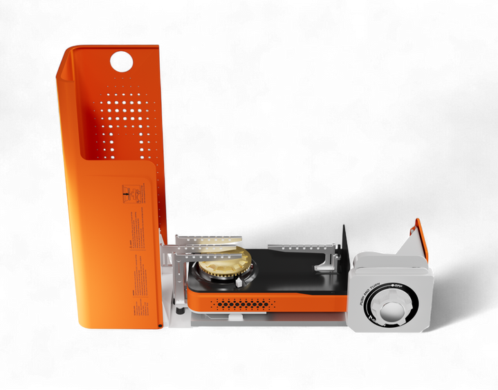8,000 BTU PORTABLE BUTANE CAMP STOVE