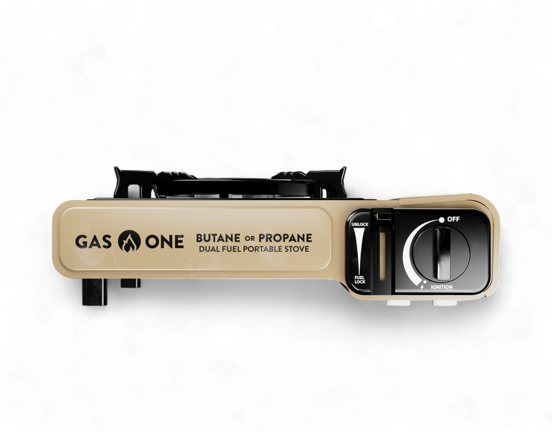 8,000 BTU PORTABLE DUAL FUEL CAMP STOVE