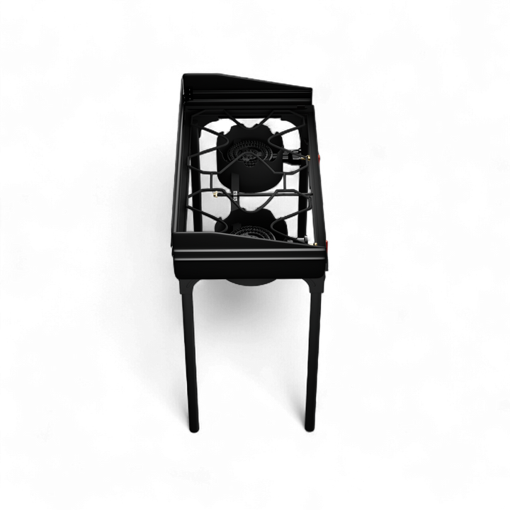 HIGH PRESSURE 2 BURNER W/DETACHABLE WINDSCREEN
