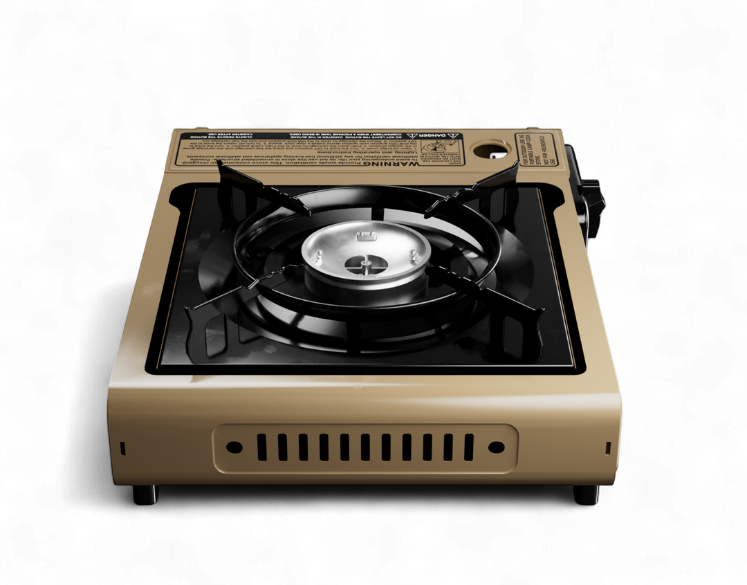 8,000 BTU PORTABLE DUAL FUEL CAMP STOVE
