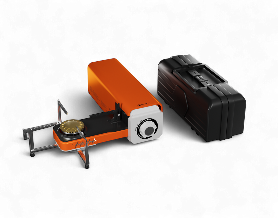 8,000 BTU PORTABLE BUTANE CAMP STOVE