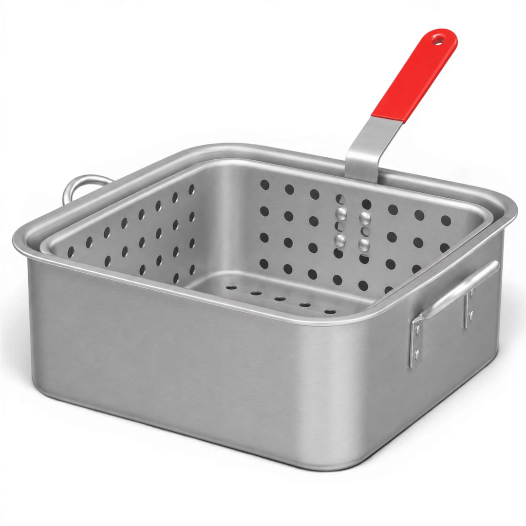 12 QT ALUMINUM FRYER POT