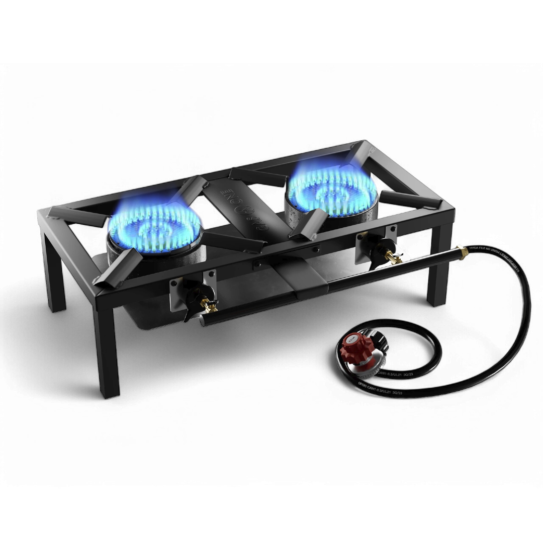 HIGH PRESSURE 2 BURNER STOVE