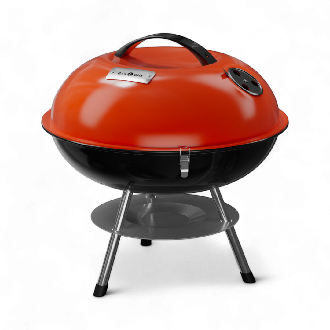 Portable Round Charcoal Grill – Gas One