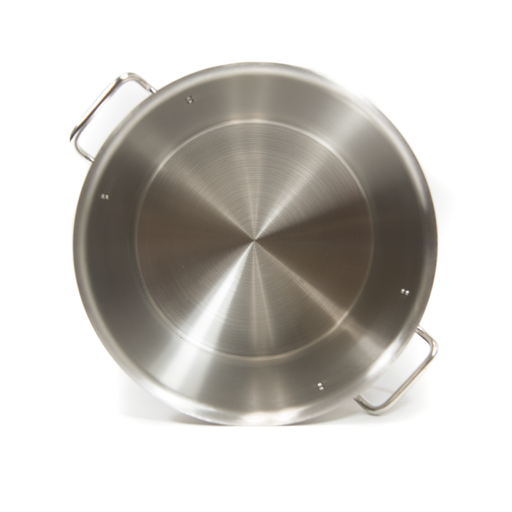 STAINLESS STEEL BREWING POT W/CAPSULE BOTTOM 20 QT/5 GAL