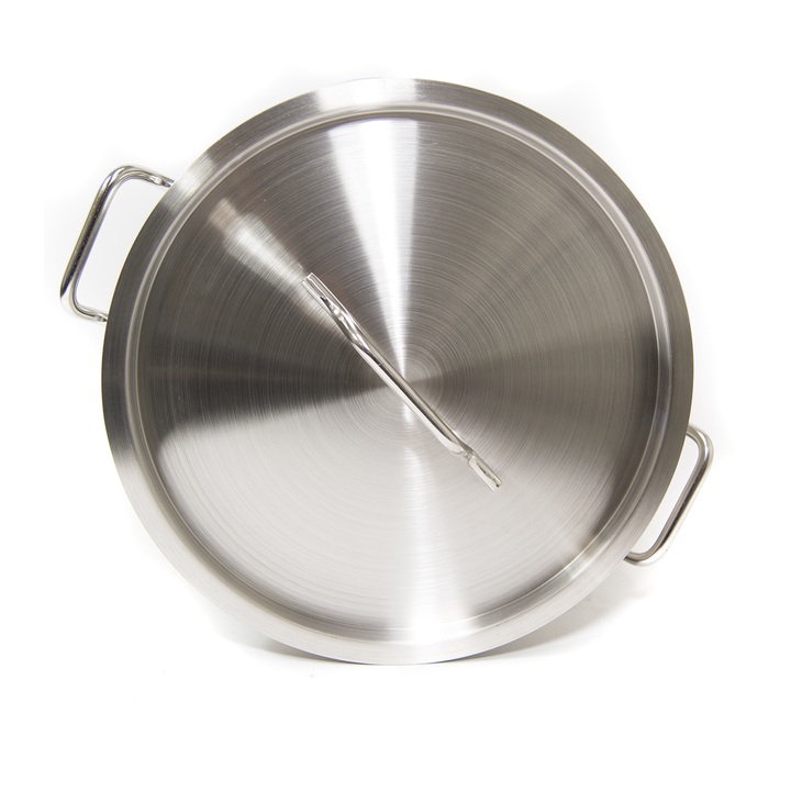 STAINLESS STEEL BREWING POT W/CAPSULE BOTTOM 20 QT/5 GAL