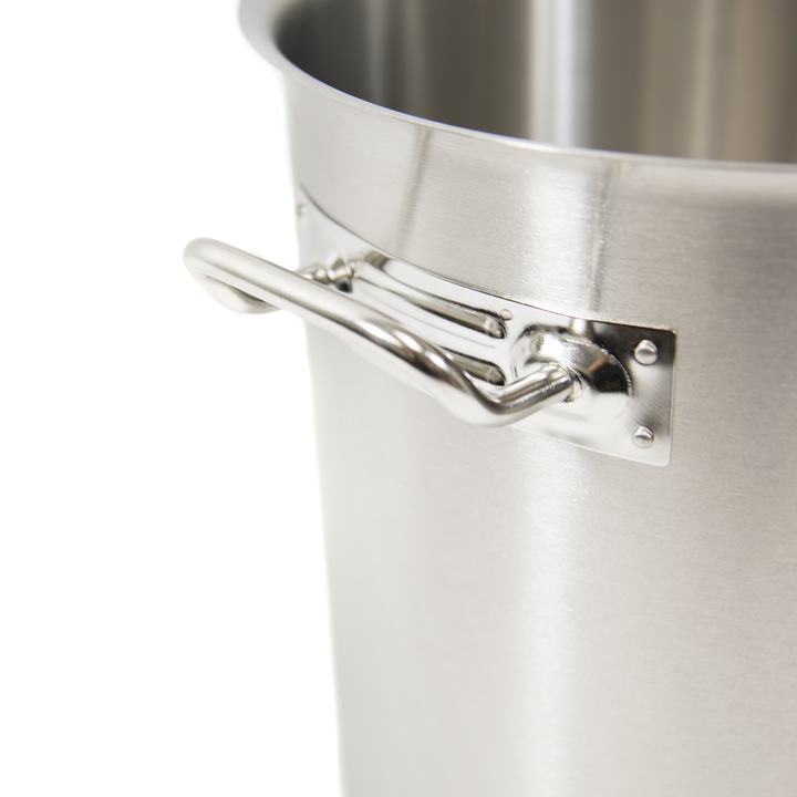 STAINLESS STEEL BREWING POT W/CAPSULE BOTTOM 20 QT/5 GAL