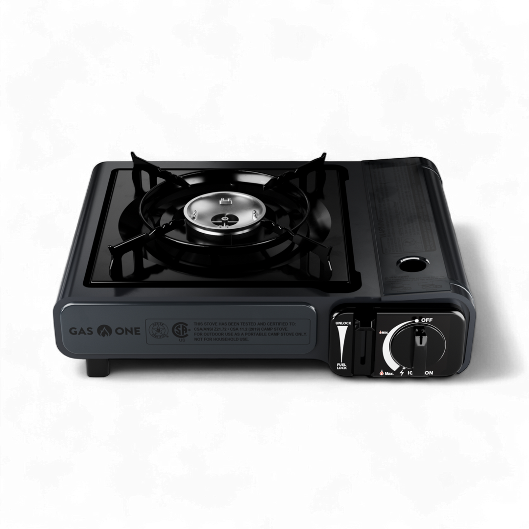 7,650 BTU PORTABLE BUTANE CAMP STOVE