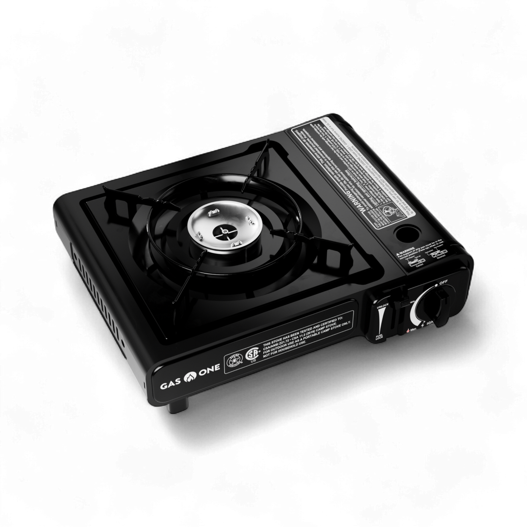 9,000 BTU PORTABLE BUTANE CAMP STOVE