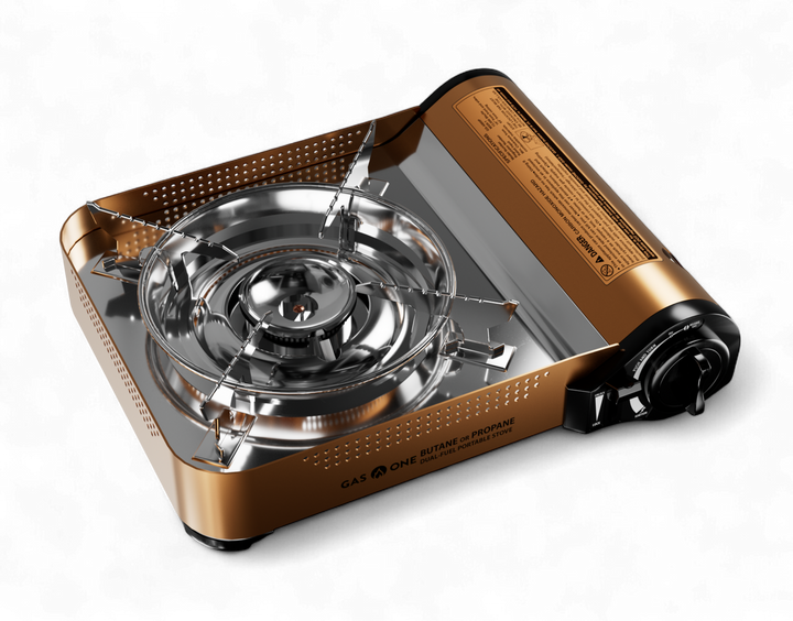12,000 BTU PORTABLE DUAL FUEL CAMP STOVE