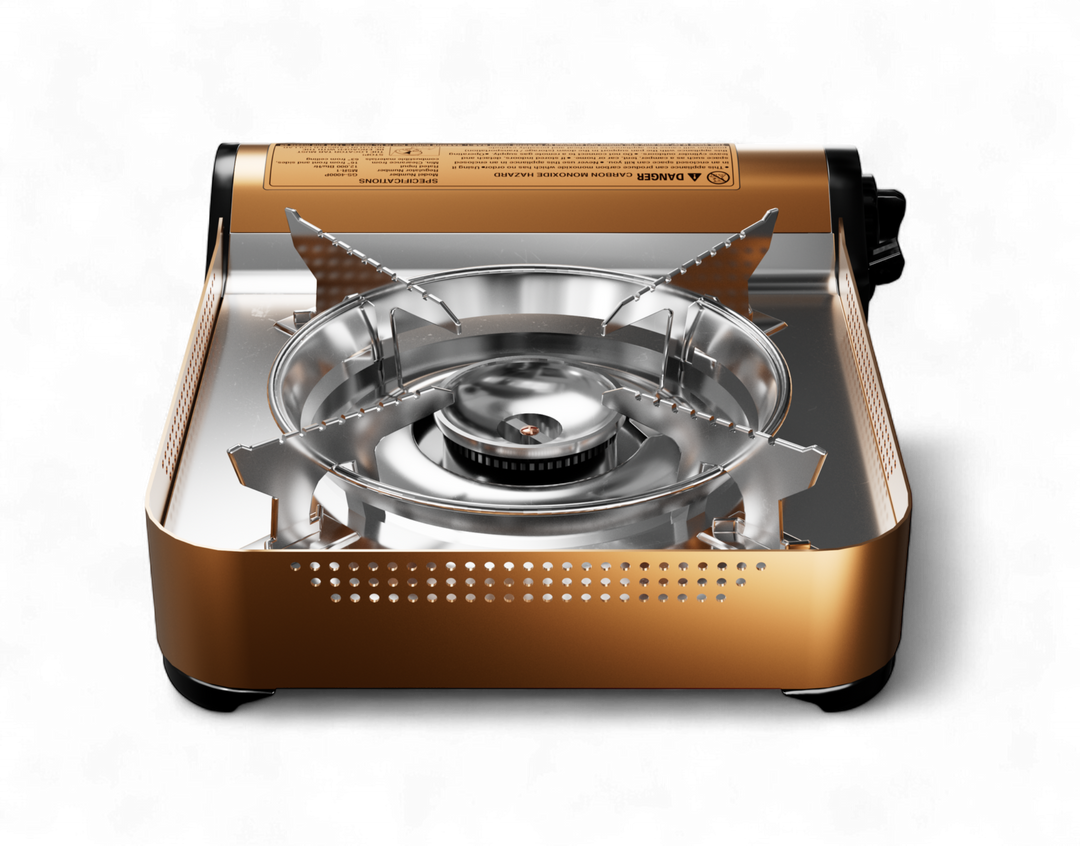 12,000 BTU PORTABLE DUAL FUEL CAMP STOVE