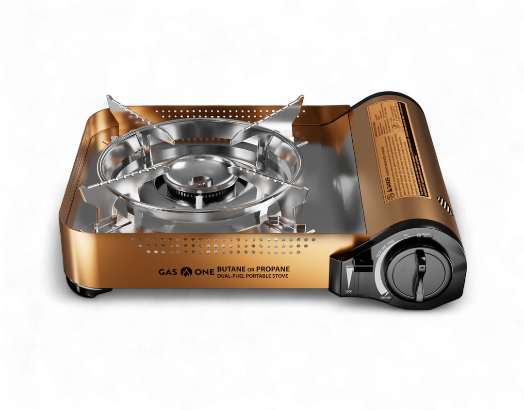 12,000 BTU PORTABLE DUAL FUEL CAMP STOVE