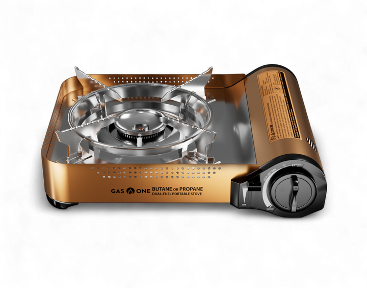 12,000 BTU PORTABLE DUAL FUEL CAMP STOVE