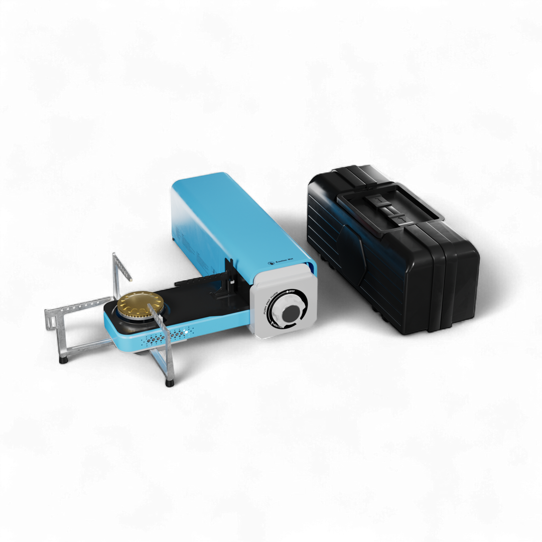 8,000 BTU PORTABLE BUTANE CAMP STOVE