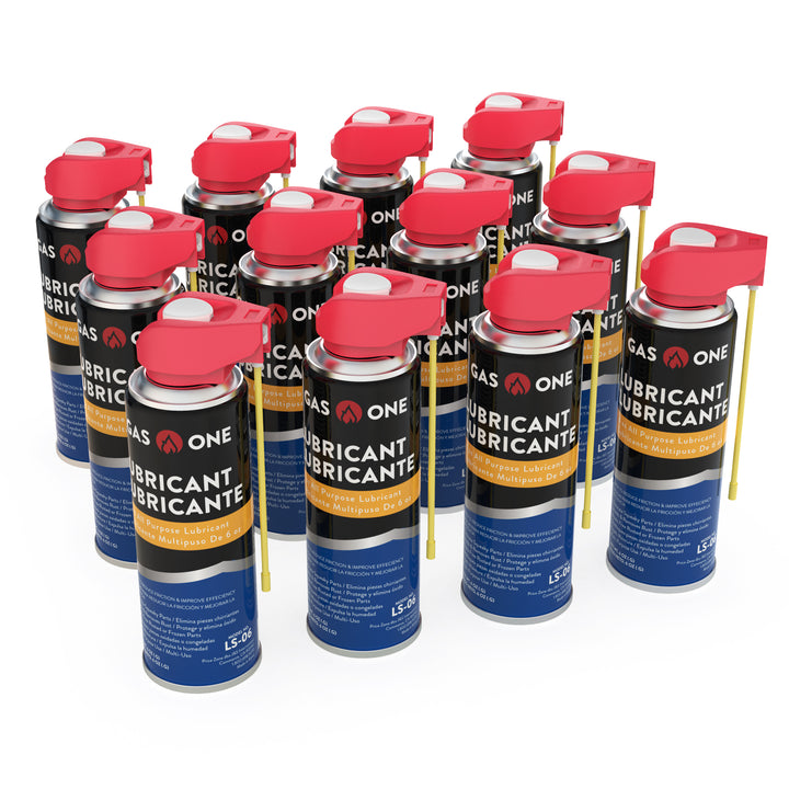 6 OZ LUBRICANT SPRAY PACK OF 12