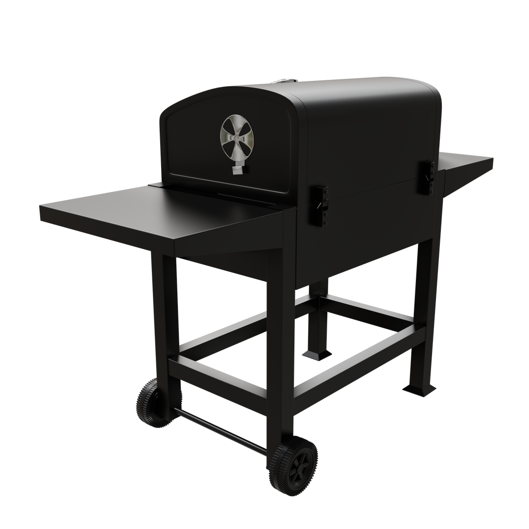 Portable Round Charcoal Grill – Gas One1
