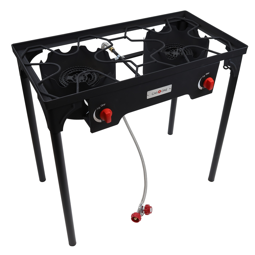 2 burner outdoor propane stove hotsell