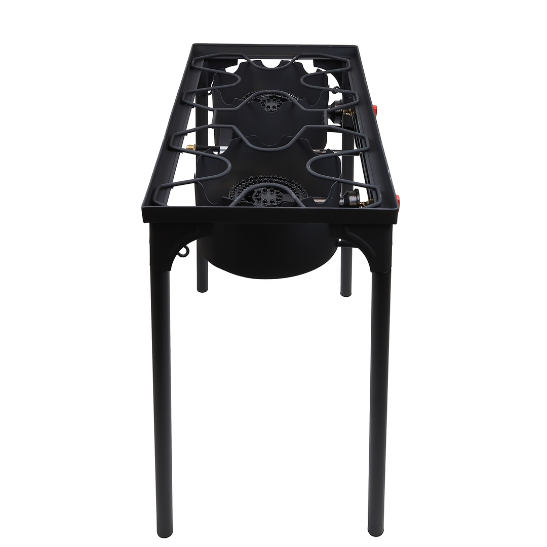 HIGH PRESSURE 2 BURNER W/COVER