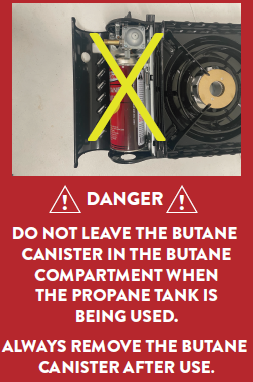 8,000 BTU Portable Butane and Propane Camp Stove – Gas One