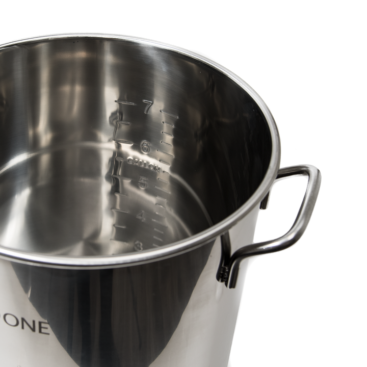 40 QT STAINLESS STEEL BREW KETTLE 6 PC SET