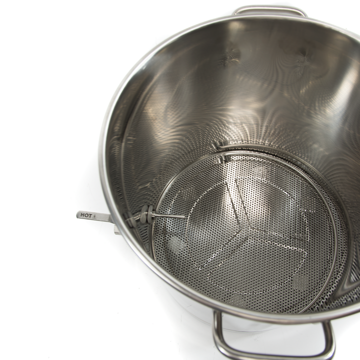 40 QT STAINLESS STEEL BREW KETTLE 6 PC SET