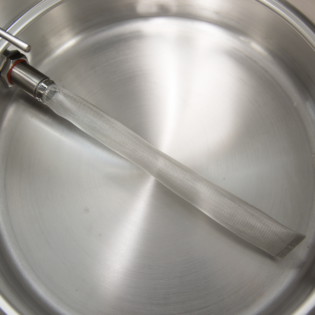 40 QT STAINLESS STEEL BREW KETTLE 6 PC SET