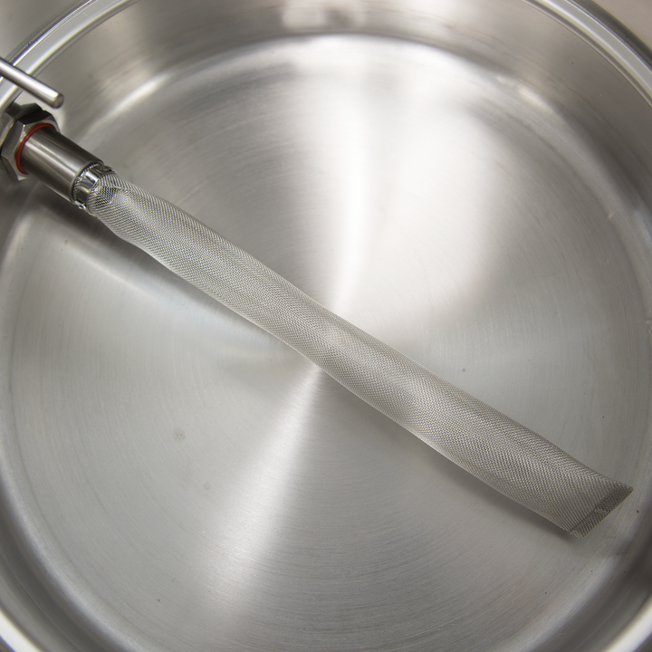 40 QT STAINLESS STEEL BREW KETTLE 6 PC SET