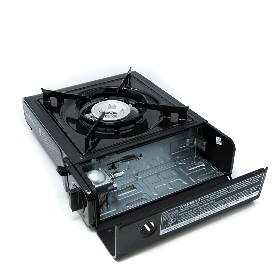 7,650 BTU PORTABLE BUTANE CAMP STOVE