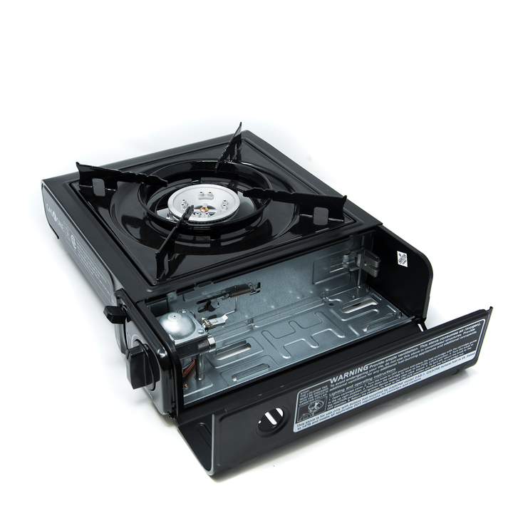 7,650 BTU PORTABLE BUTANE CAMP STOVE