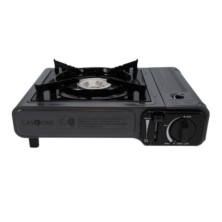 7,650 BTU PORTABLE BUTANE CAMP STOVE