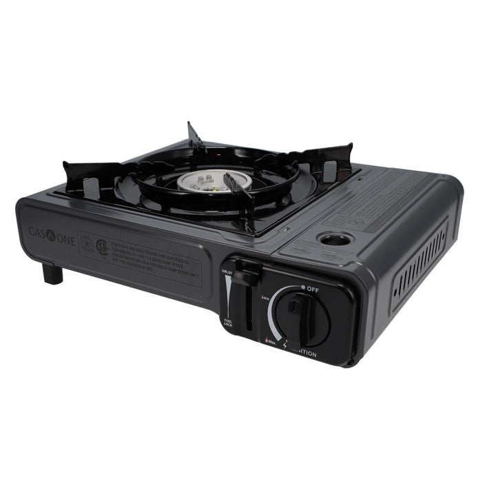 7,650 BTU PORTABLE BUTANE CAMP STOVE