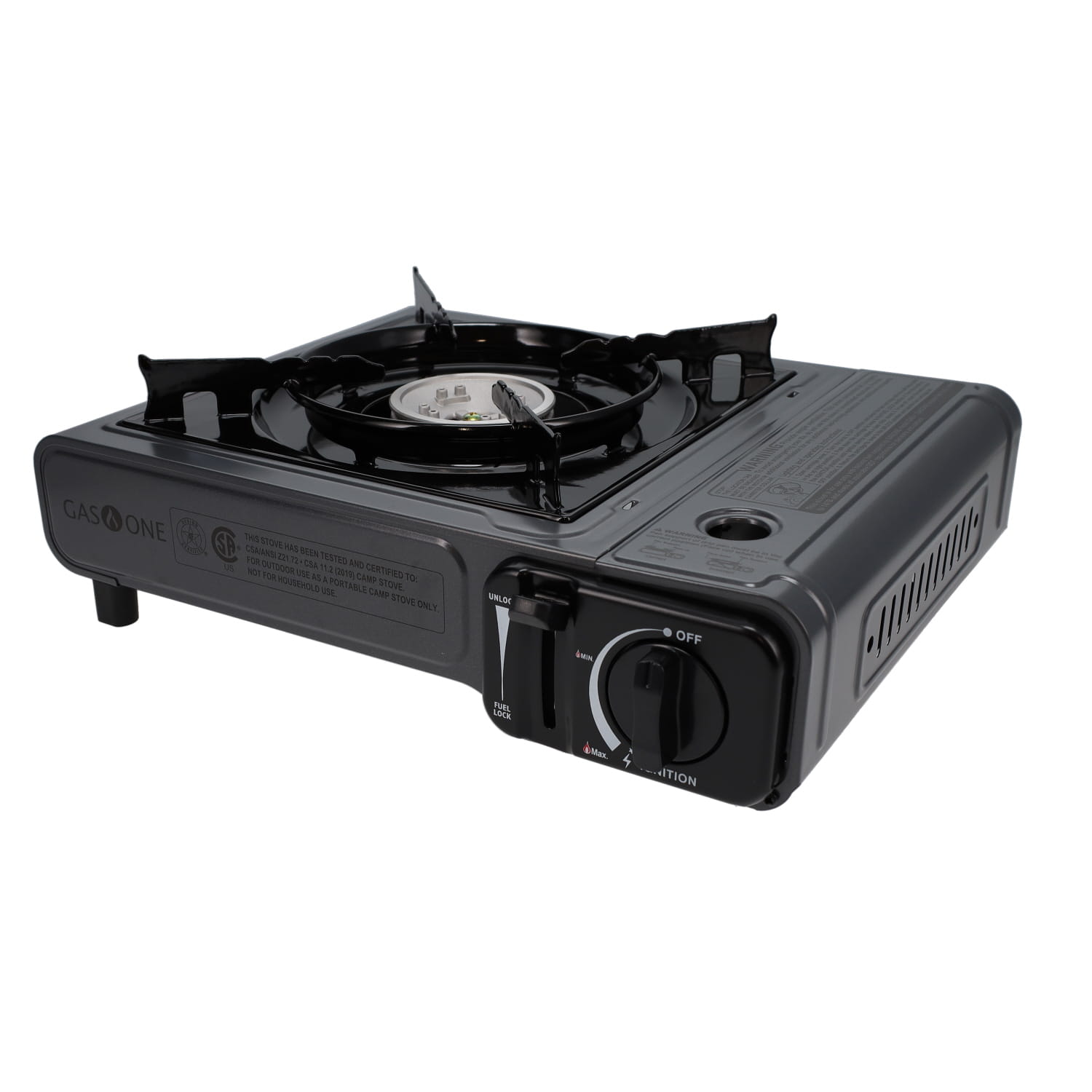 Burner Propane Gs One Portble Butne Cmping Stove With Cse: Kuwit