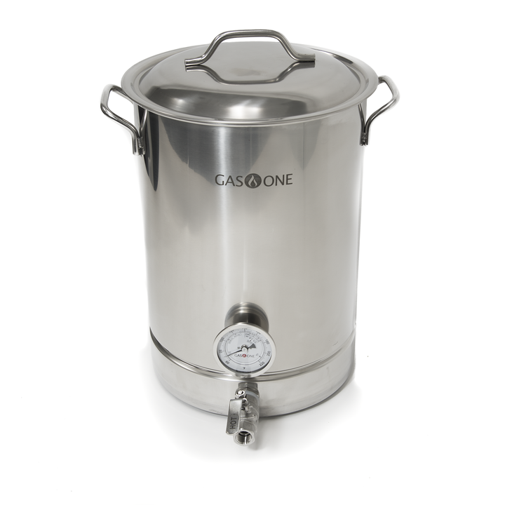 STAINLESS STEEL BREW KETTLE 4 PC SET